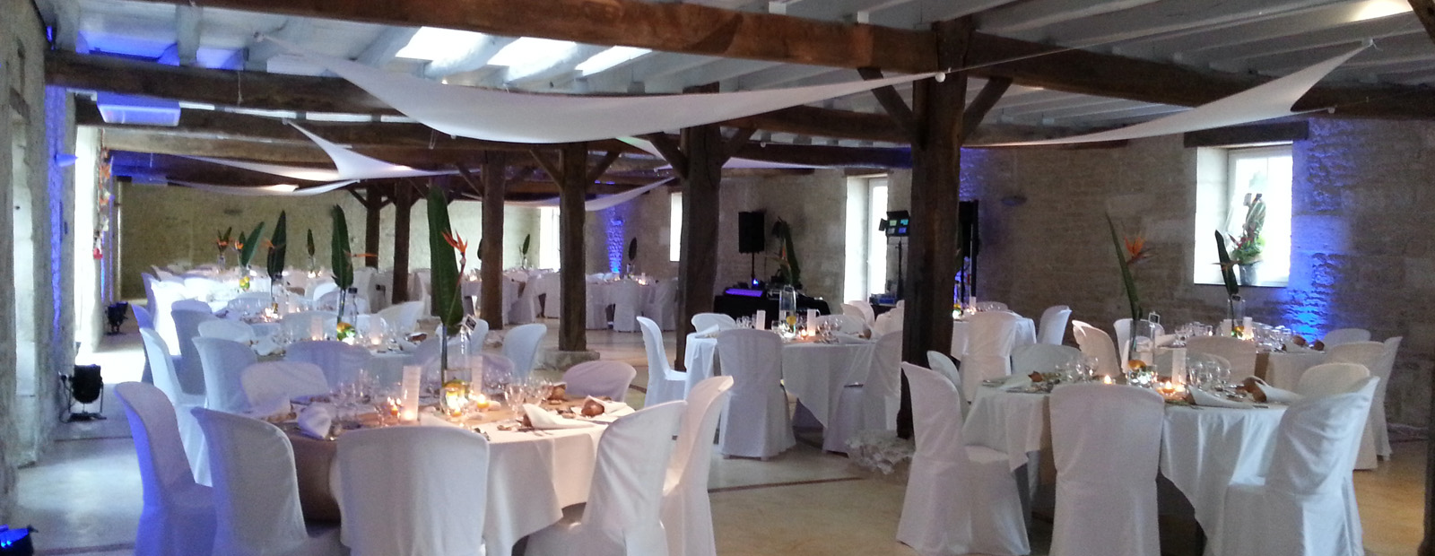 Location de salles de réception, mariages, anniversaires